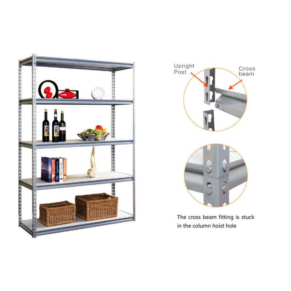 Light Duty Rack Angel Iron Rack Carton Box Storage Racking Long Span Rack Warehouse Storage Rack
