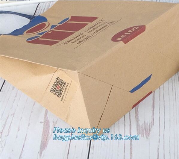 Custom Printing Recycled Brown Kraft Paper Bags,Custom Printed Factory Glassine Paper Bread Small Brown Bag, bagease