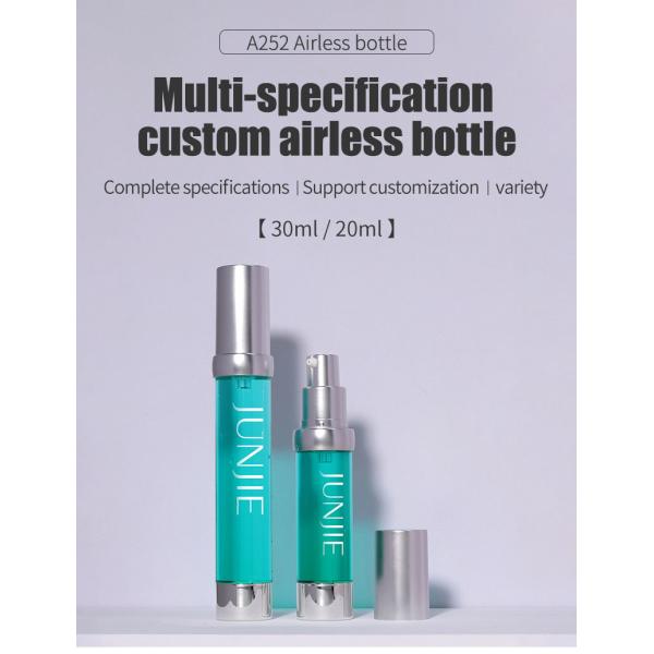 20ml 30ml High End AS Transparent Airless Pump Bottle