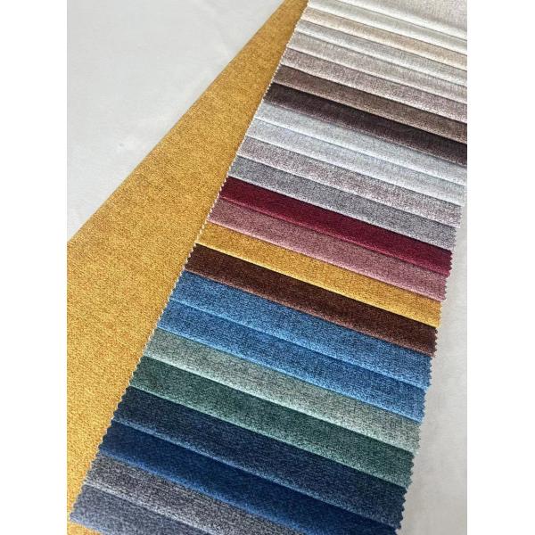 Water Resistant Velvet Sofa Fabric Double Faced For Pillow Cushion