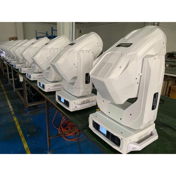 380W Moving Head Beam Light Emitting Color RGB Frequency 50HZ-60HZ for Culb Disco Stage