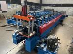 Hydraulic Cutting Gutter Roll Forming Machine Chain Driven