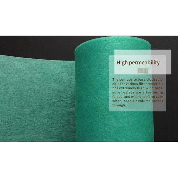 PET Polyester Melt Blown Filter Fabric Purple Blue Meltblown Filter Material