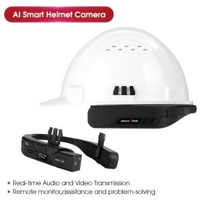 Buy cheap 4G Security Safety Helmet With Camera Construction Engineering Intercom Intercom Safety Helmet product