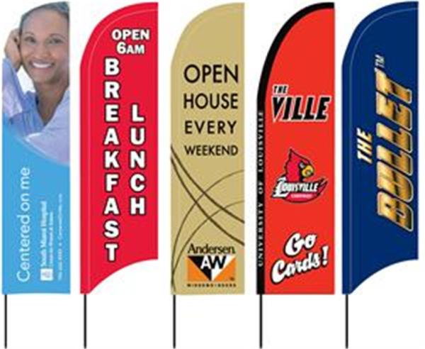 Quality Custom Outdoor Feather Banner Flags for sale
