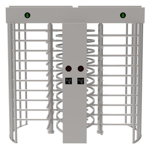 Quality 304 Stainless Steel Construction Site Full Height Turnstiles 40 Persons/Min for sale