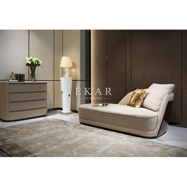 High End British Style Modern Leather 4 Drawer Chest