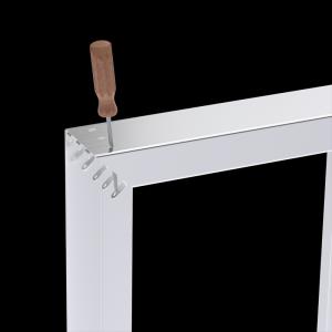 3Full Half Mortise LED Display Frame Tenon Steel Light Up Frame Box