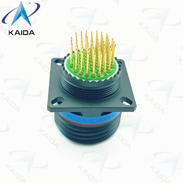 MIL-DTL-38999 Series Ⅲ Long PCB Tail Olive Green Cadmium Shell D38999/20WE35PLN.8D Series