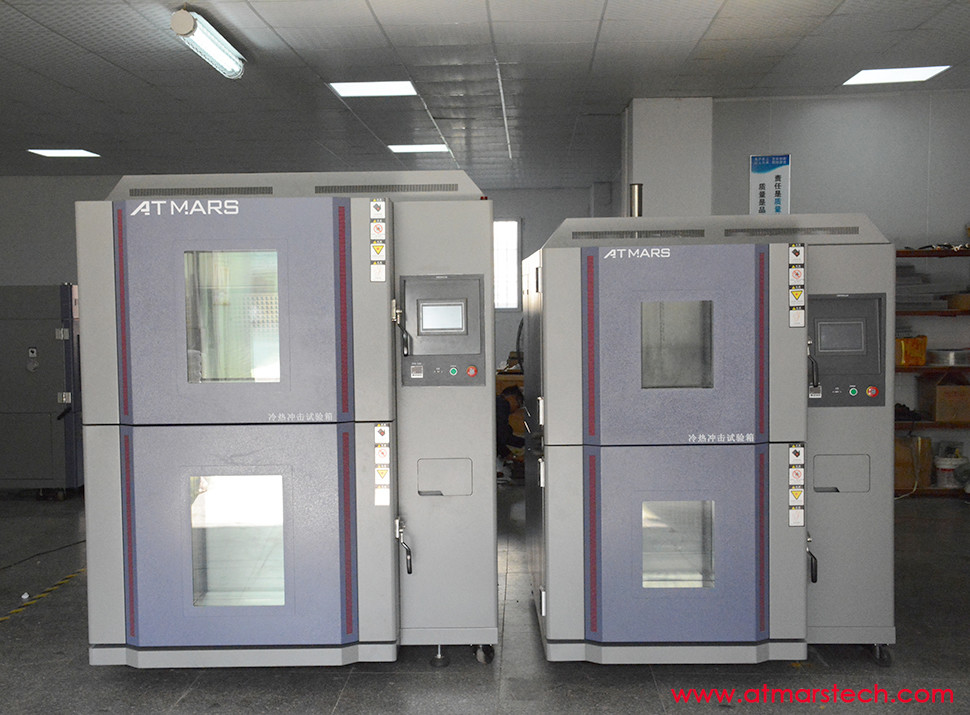 Two Zone Temperature Shock Chambers For High Low Temperature Shock Test