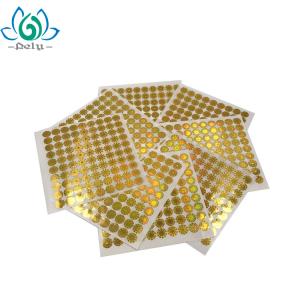 Anti Counterfeit 3D Tamper Proof Seal Stickers Transparent Hologram
