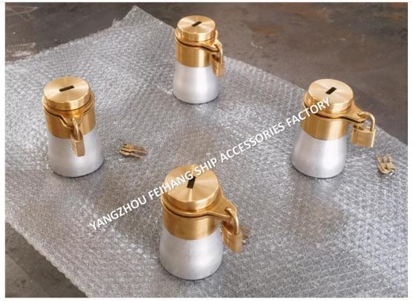 Quality Air Pipe & Sounding Pipe Fittings 37AS Shipbuding Sounding Pipe Headmaterial Copper Connection Type Thread for sale