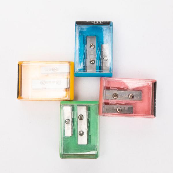 Colorful 22mm Double Hole Sharpener ODM SJ 0288 3