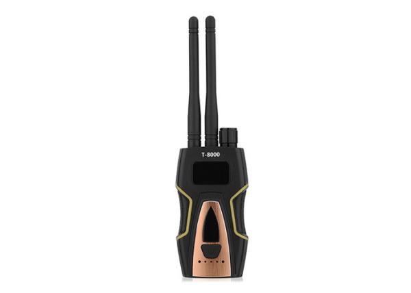 Quality AC 110-240V Heldheld Spy Camera Detector , Dual Bands GPS Tracker Detector 0.03MW for sale