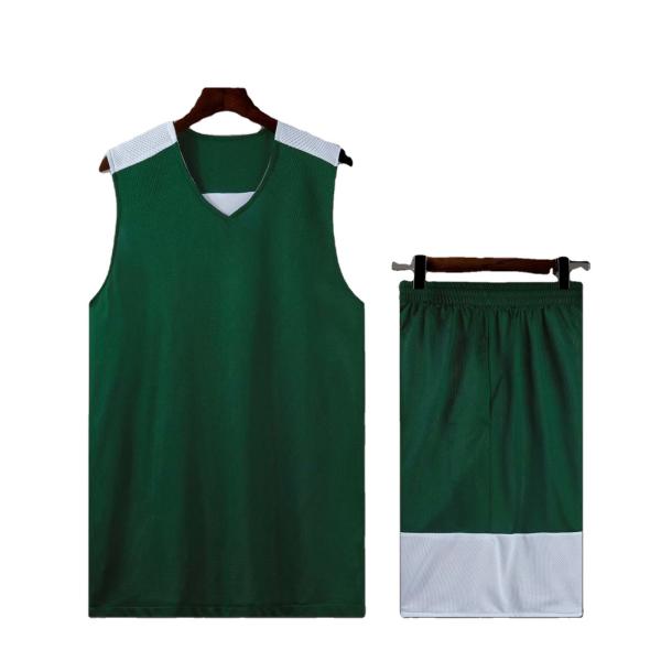 High quality Polyester Uniforms Quick-drying Youth blank set logo adding
