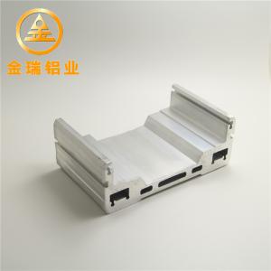 Buy cheap Silver Extruded Aluminum Profiles , Anodization Aluminum Guide Rail product