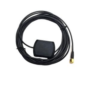Active Magnetic Mount GT5 Connector Antenna for 1575.42MHz Center Frequency GPS Navigator