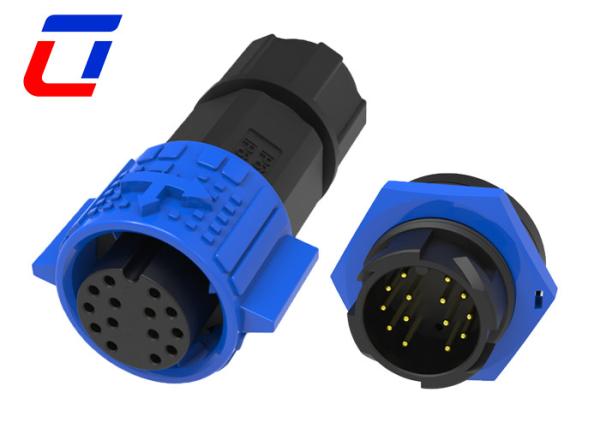 Quality 5A 14 Pin Round IP67 Waterproof Connector M19 Wire To Board Connector Types for sale