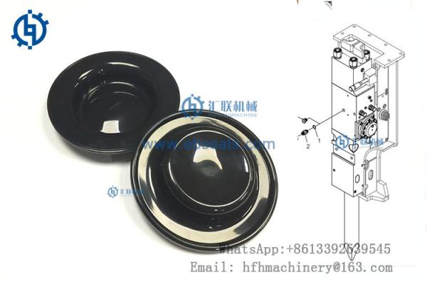 Quality Non Toxic CATEEEEEE H115 Hydraulic Breaker Diaphragm For Construction Machinery for sale
