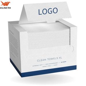 100% organic cotton soft face hand cleansing wipes