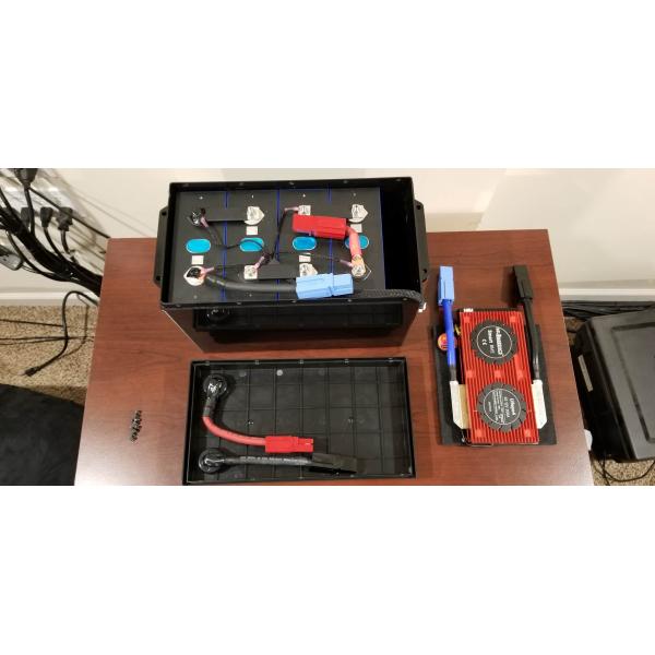 DIY 12.8V 300ah 280ah Lifepo4 Battery Pack BMS Bluetooth LCD For Camping