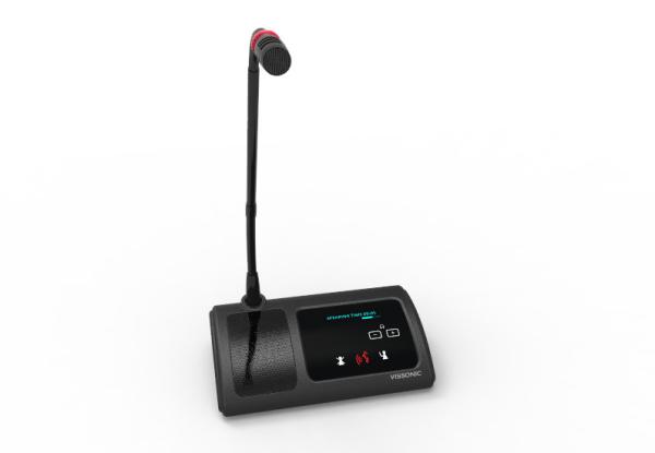 Quality Digital Wireless Conference Microphone OLED Display With High Fidelity Loudspeaker for sale