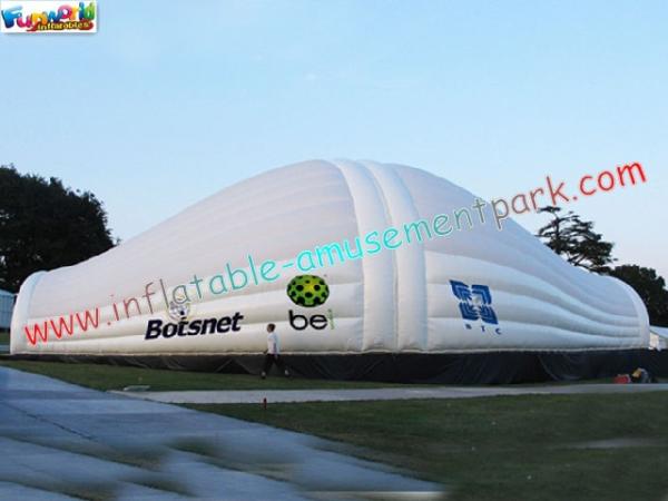 Quality White Airtight Inflatable Party Tent PVC Tarpaulin For Outdoor Activities for sale