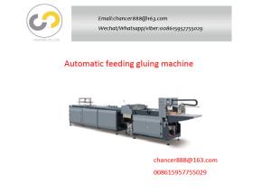 Buy cheap Automatic hardcover feeding gluing machine book binding, hardcover folder machine product