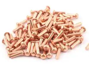 Carbon Steel round head solid rivet 7/8 1 3/16 Customized Copper plating solid rivet