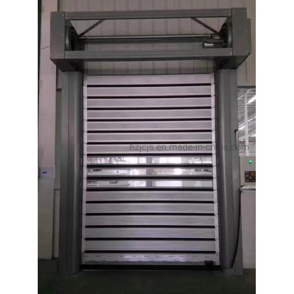 Security Function Aluminum Alloy Rapid Shutting Door Customized for Security Warehouse