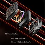 Dual 2.5G Ethernet AMD Gaming Computer With M2 SSD And WiFi Supports 4K HD
