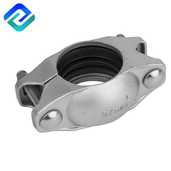 Quality Dn40 Flexible Grooved Couplings Electroplating 304 Casting Pipe Fitting Dn10 450psi for sale