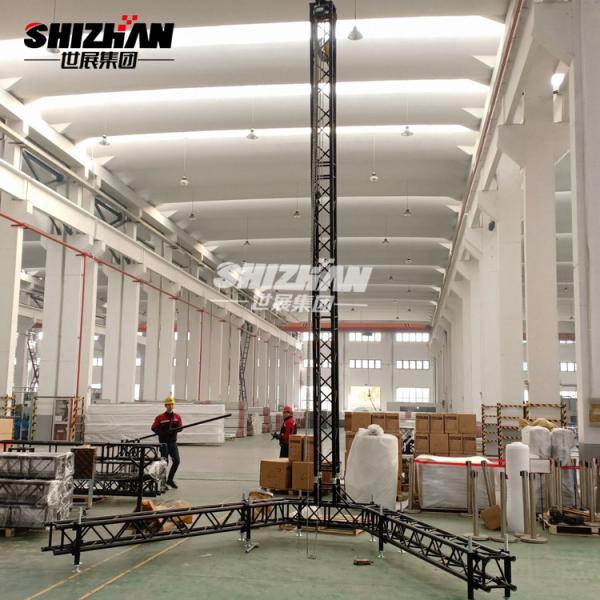 Quality Line Array Speaker Aluminium Lighting Truss Standing 400x400mm for sale