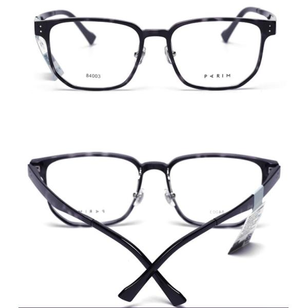 Lightweight Parim Adults Frames Square Eyeglass Black Myopic Frames