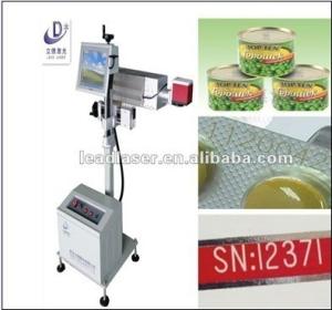 Laser Date Code Printer , 100 X 100 mm Marking Range Laser Batch Coding Machine