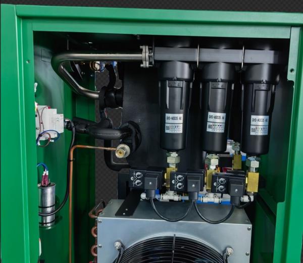 Quality Integrated Refrigerated Air Dryer With Dt Air Filter Inside Grade Pf/Ao/Aa/Ax Flow rate 2.6m3/min Optimal Performance for sale