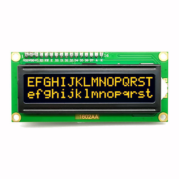 COB 1602 Character LCD Display 16x2 With White Red Orange Character