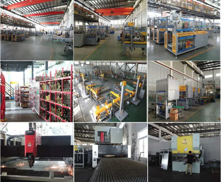 10 Cycles / Min Robotic Palletizing System 50 / 60Hz Frequency Easy Palletizable