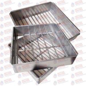 Buy cheap EN 933-3 UNI 8520-18 Aggregate Testing Equipment Bar Sieves 271x271x75mm product