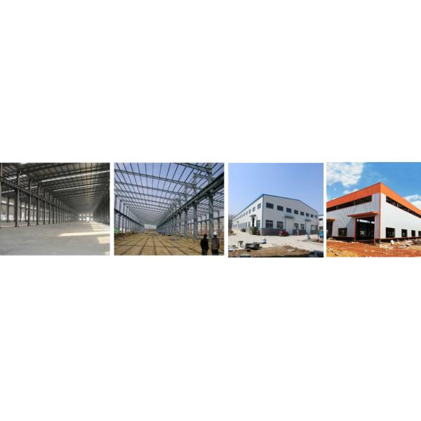 Prefabricated Steel Structure Workshop with Corrosion Resistance