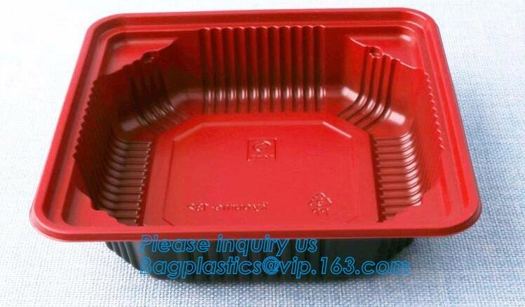 Blister large clear plastic fruit container with lid for fruit packaging,blister fruit box /container/ fruit Tray/ Clear