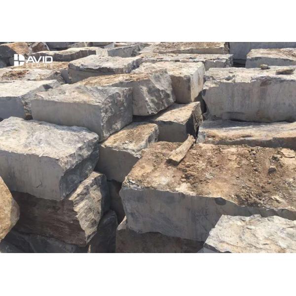 Grey or Black Color Limestone Stepping Stones For Front Door / Garden / Front Porch