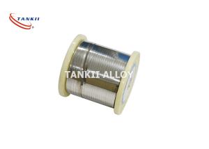 China Alloy A / Chromel A/ NiCr8020 Bright Flat Wire Nicr Alloy Wire 0.15mm Width Used For Sealing Machine / Pit Furnace on sale