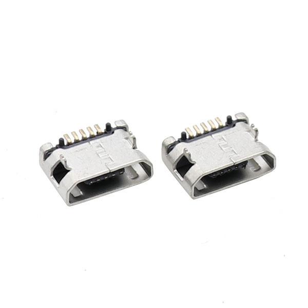 Quality Charging Port USB Mini B Socket UL94V-0 Micro USB 2.0 B Type 5 Pin Connector for sale