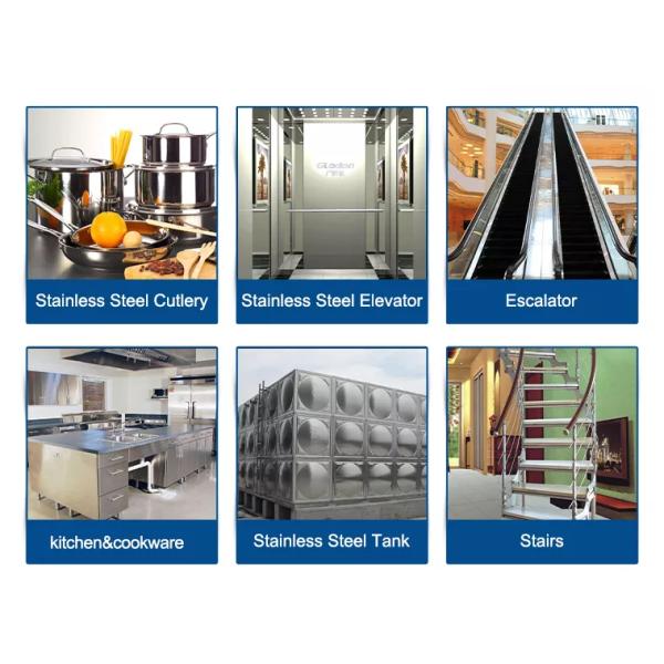 AISI 201 304 Stainless Steel Sheet Coil Mirror Surface 18 Gauge Flat Strip