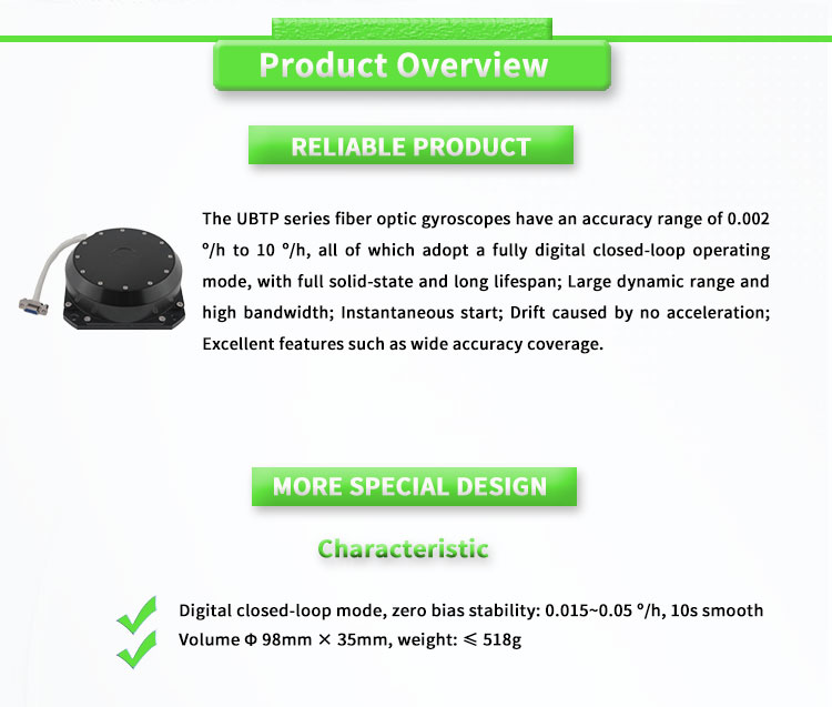 Precise Navigation with UNIVO UBTP1000Y North Seeker and Fiber Optic Gyroscope Sensor