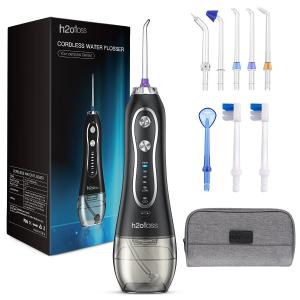 IPX7 Waterproof Cordless Freedom Water Flosser 5 Modes To Clean Teeth
