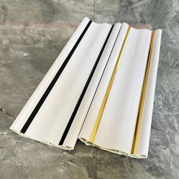 12mm 15mm SPC Skirting Installation Wall Decorative Material