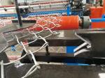 4mm Fully Automatic Chain Link Fencing Machine , Chain Link Fence Weaving