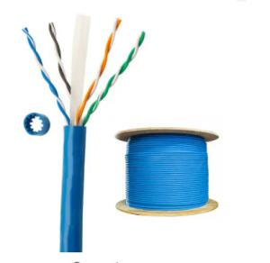 China IEC 11801 PE Sheath Cat6 Ethernet Cable 4 Pair 24AWG For Telecommunication on sale